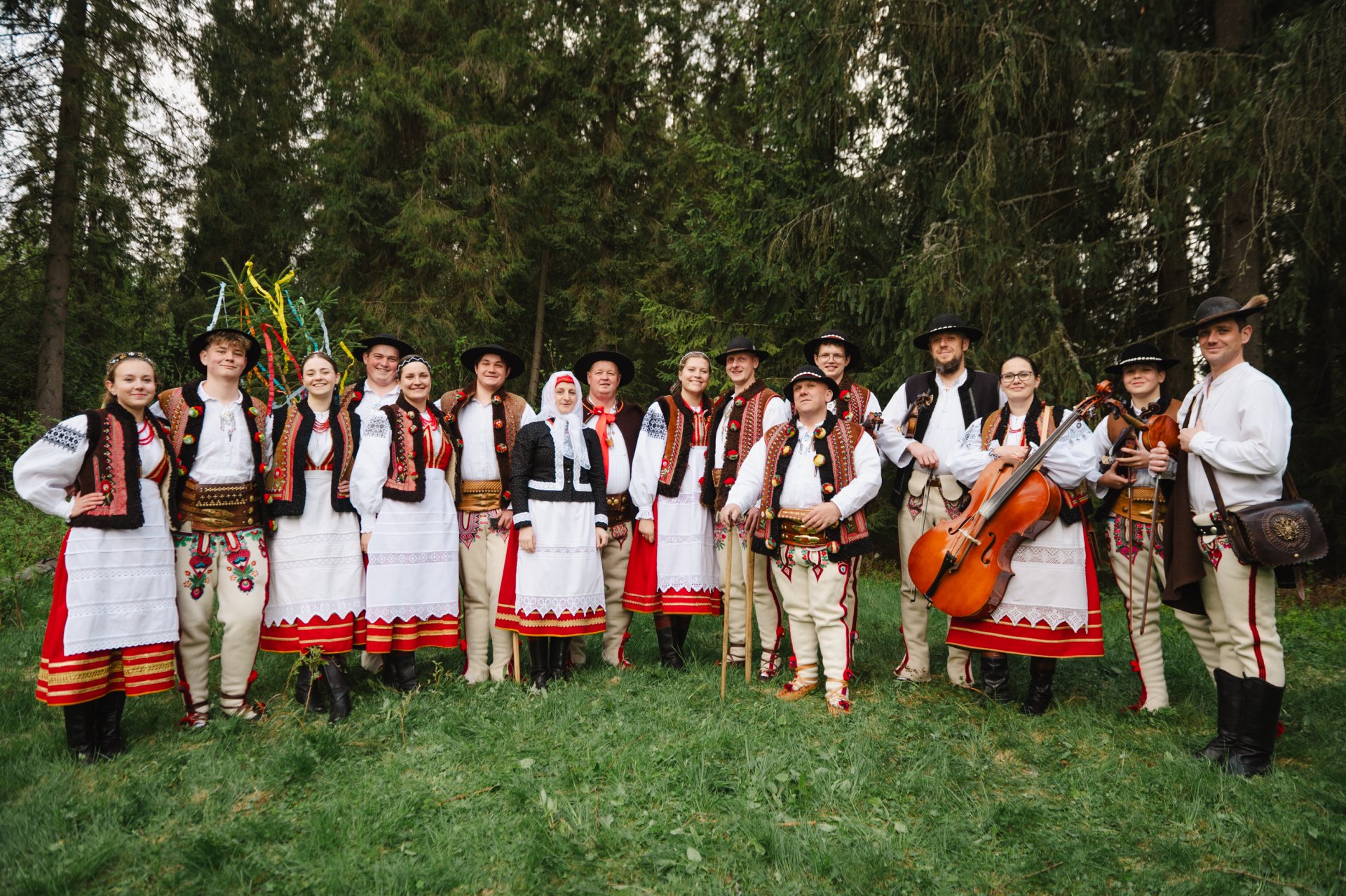 Zespół Regionalny Podhale Grupa Spiska z Jurgowa, fot. Marta Ankiersztejn © NIMiT